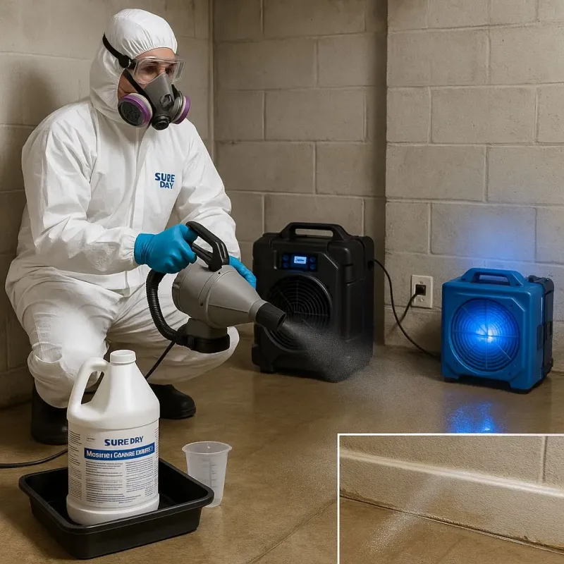 Sanitization and Odor Removal process in Coffee County, TN