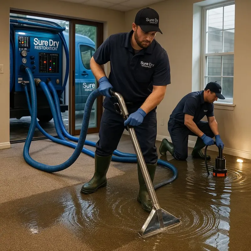 Water Extraction and Removal process in Coffee County, TN